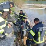 Heizöl im Traunfluss