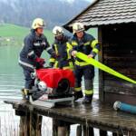 Realistische Übung - Brand Wohnhaus während Kindergeburtstagsfeier