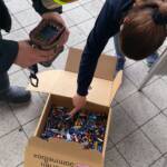 HFW Villach: Rauchender Akku in Batteriesammelbox