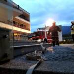 Übung - Brand in Villa Seilern
