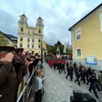Abschnittsflorianifeier und Fahnensegnung in der Basilika