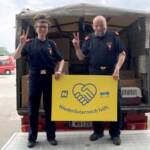 Transport von Hilfsgütern für die Aktion „Niederösterreich hilft“ nach Tulln