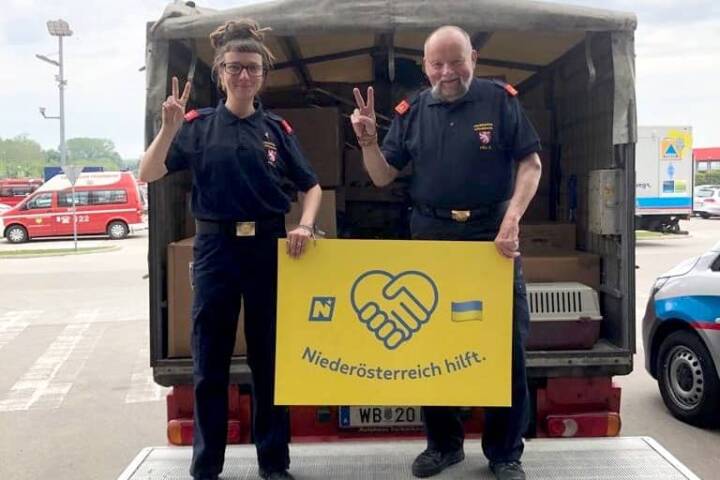 FF Krumbach: Aktion „Niederösterreich hilft“