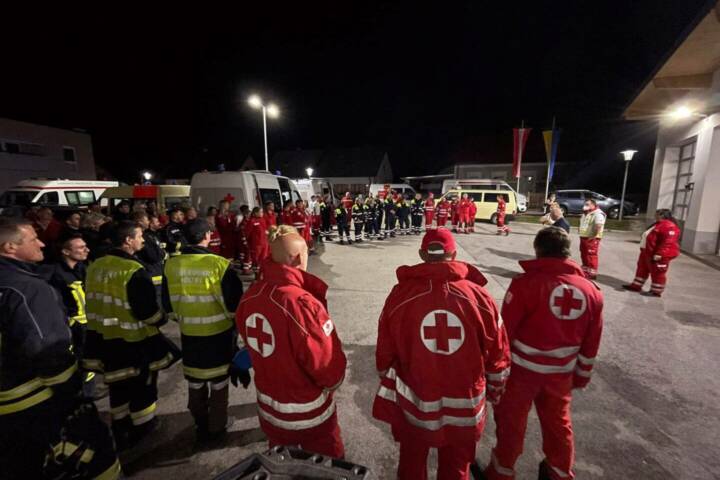 FF Steinabrückl: Personensuche mit erfolgreichem Ausgang