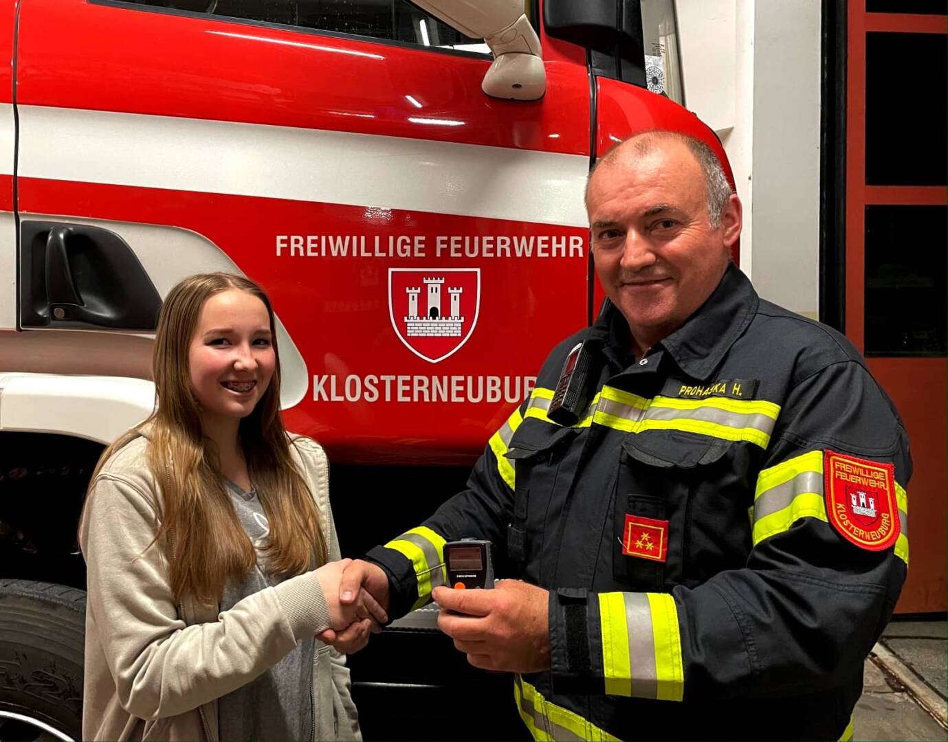 FF Klosterneuburg: Von der Feuerwehrjugend in den Aktivdienst