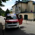 Gasaustritt in Mehrparteienhaus