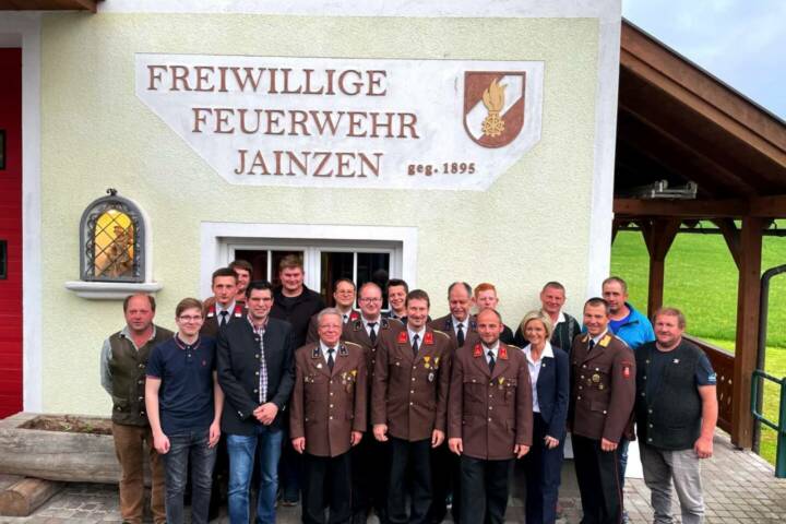 Jahreshauptversammlung der FF Jainzen