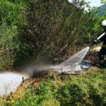 Böschungsbrand in Kößlbach