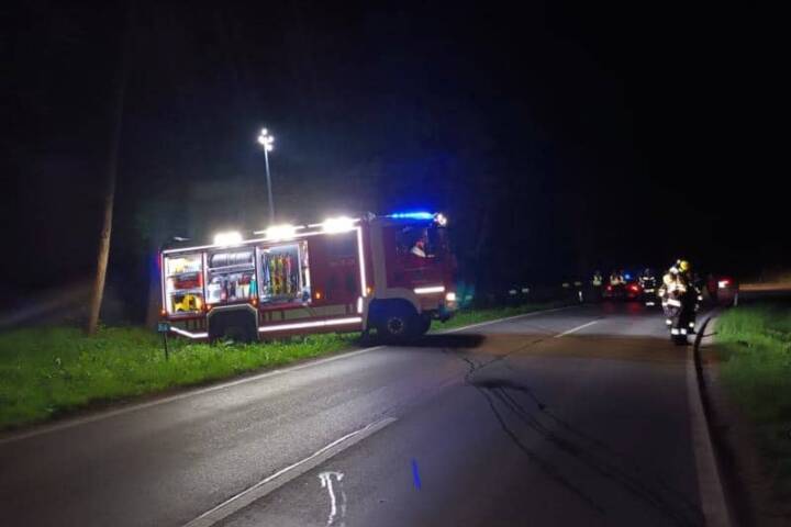 BFV Deutschlandsberg: Verkehrsunfall auf der B76