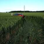 Spektakulärer Verkehrsunfall in Haschendorf