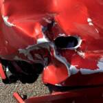 Spektakulärer Verkehrsunfall in Haschendorf