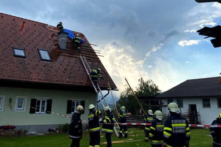 BFV Deutschlandsberg: Blitz schlug in Wohnhaus