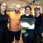 Feuerwehr rettet verletzte Schlange