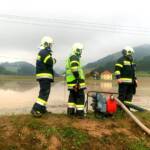 Bezirkskrisenstab nach Unwetter aktiviert