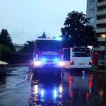 FF Leoben-Stadt: Hagelgewitter über Leoben