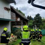 Wohnhausbrand durch Feuerwehr verhindert
