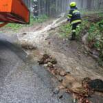 Heftige Gewitter sorgen für zahlreiche Feuerwehreinsätze