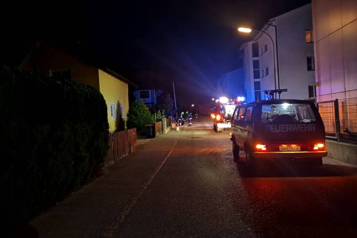 HFW Bad Ischl: Feuerwehrmitglieder entdecken Ölspur