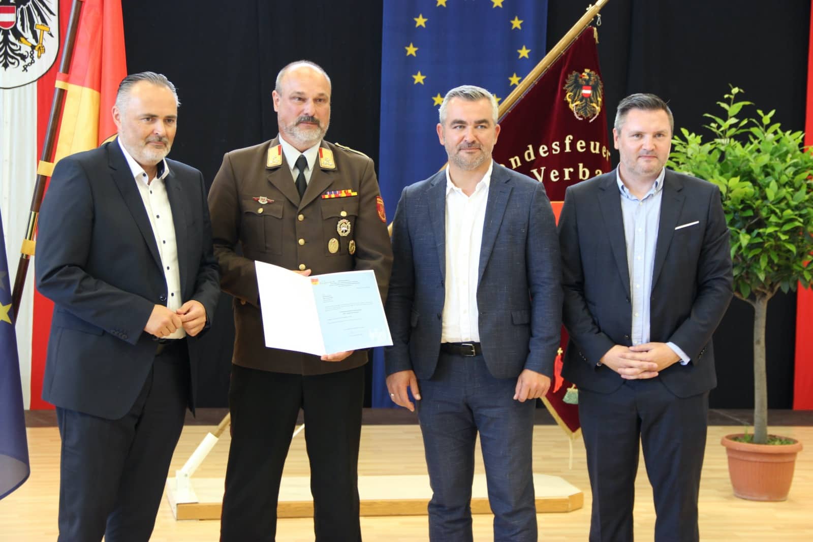 BFKDO Jennersdorf: Wahl des Landesfeuerwehrkommandanten