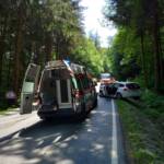 Verkehrsunfall auf Hochneukirchenstraße