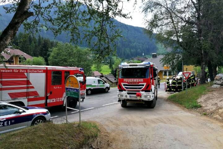 AFK Millstatt-Radenthein: Verkehrsunfall Bad Kleinkirchheim