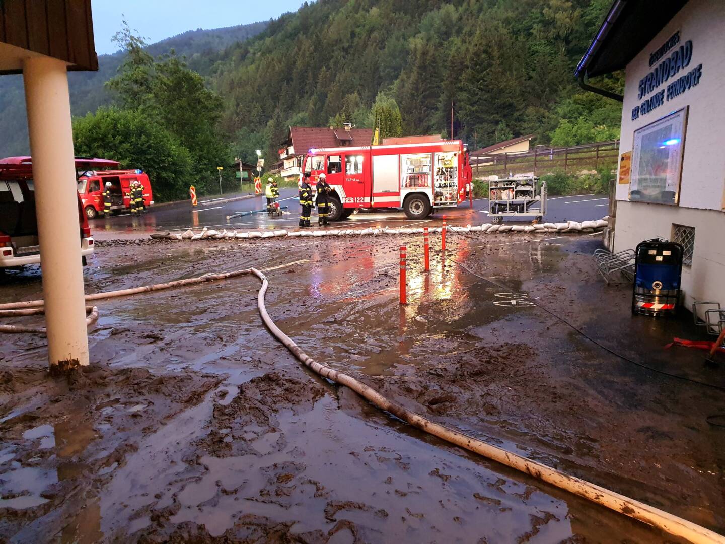 AFK Millstatt-Radenthein: Unterstützung nach Unwetter