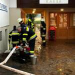 Überflutung Strandbad Ferndorfer und Charly’s Seelounge