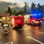 Überflutung Strandbad Ferndorfer und Charly’s Seelounge