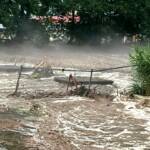 Überflutung Strandbad Ferndorfer und Charly’s Seelounge