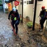 Überflutung Strandbad Ferndorfer und Charly’s Seelounge