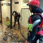 Überflutung Strandbad Ferndorfer und Charly’s Seelounge