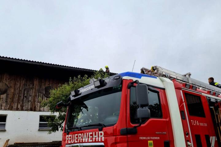 BFV Deutschlandsberg: Schweres Hagelunwetter über Eibiswald
