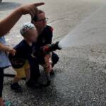 Kindergarten zu Besuch bei der Feuerwehr