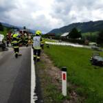 Schwerer Verkehrsunfall auf Ennstalbundesstraße bei Oberhaus