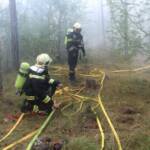 Waldbrandeinsatz Großmittel - Tag 2