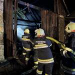 Scheunenbrand in der Nacht von Mittwoch auf Donnerstag in Langegg