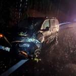 Verkehrsunfall A2 nach Unwetter
