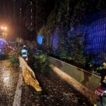 Verkehrsunfall A2 nach Unwetter