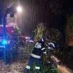 Verkehrsunfall A2 nach Unwetter