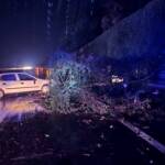 Verkehrsunfall A2 nach Unwetter