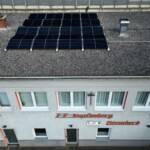 Neue Photovoltaikanlage am Dach