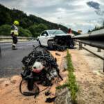 Verkehrsunfall A9 zwischen Mautern und Kammern
