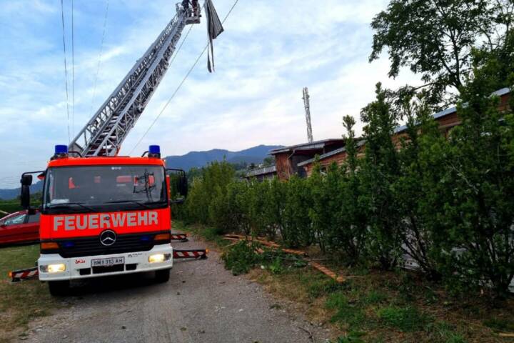 FF Kapfenberg-Diemlach: Sturmfront sorgt für Verwüstung