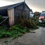 70 Unwettereinsätze im Bezirk Krems