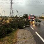 70 Unwettereinsätze im Bezirk Krems