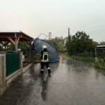 70 Unwettereinsätze im Bezirk Krems