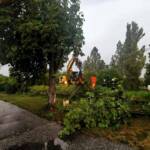 70 Unwettereinsätze im Bezirk Krems