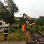 70 Unwettereinsätze im Bezirk Krems