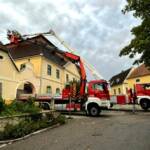 70 Unwettereinsätze im Bezirk Krems
