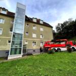 Heftiges Unwetter über Leoben